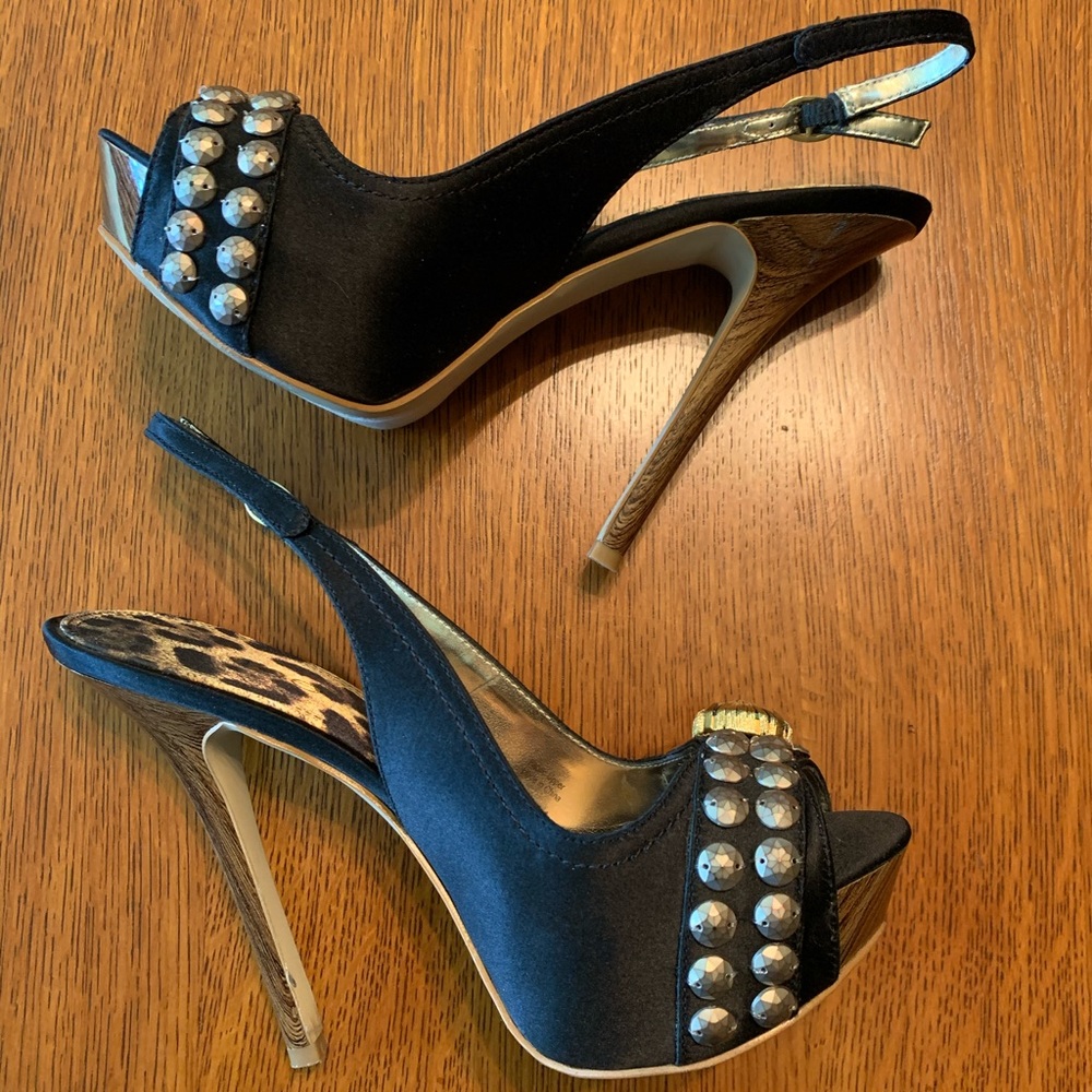 Bebe black heels